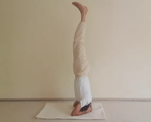 Beitragsbild Sirshasana - der Kopfstand