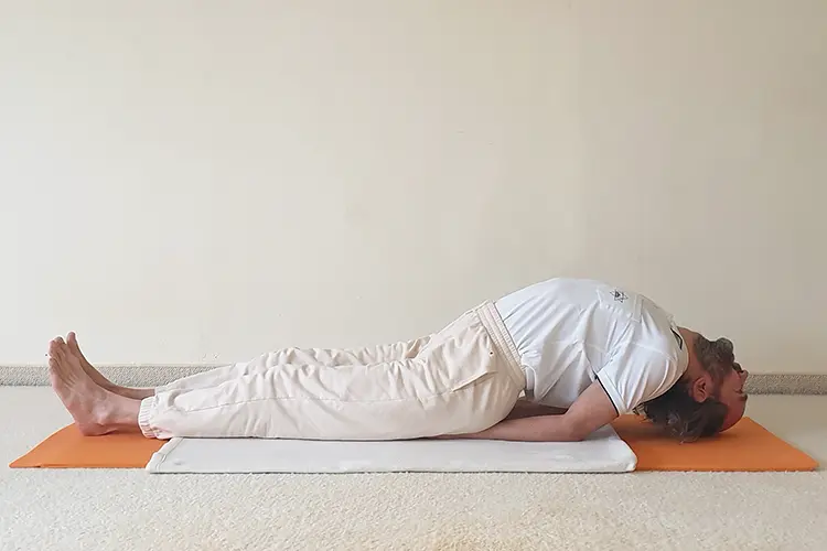 Beitragsbild zum Blogartikel der Asana Matsyasana – der Fisch