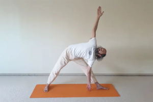 Beitragsbild zu Trikonasana - die Dreiecksposition