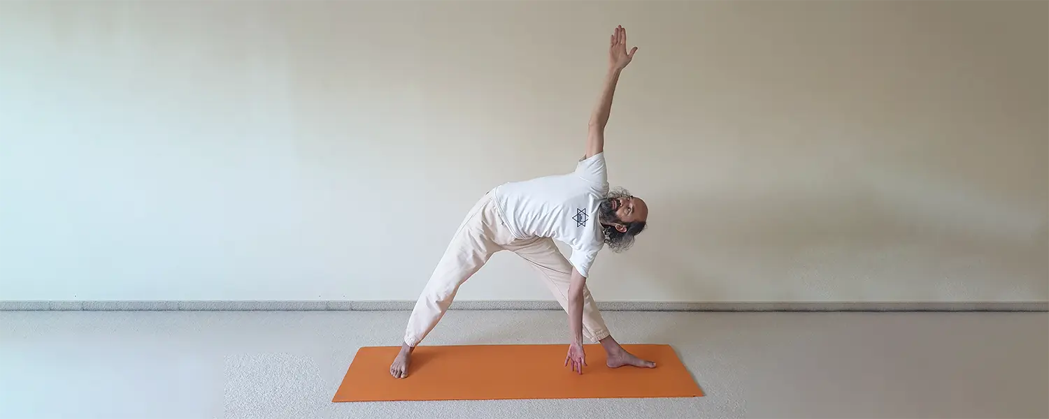 Beitragsbild zu Trikonasana - das Dreieck